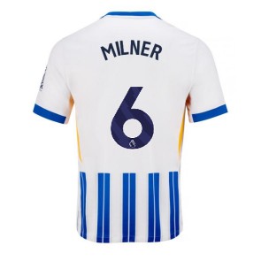 Brighton James Milner #6 Hemmatröja 2024-25 Kortärmad